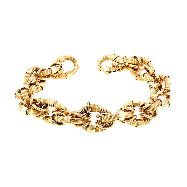 Vintage Fancy Link Bracelet