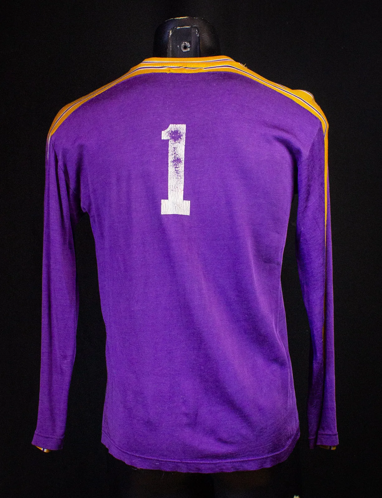 Vintage Fillmore West Long Sleeve Jersey Shirt 60s Purple Medium