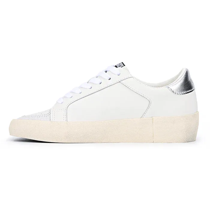 Vintage Havana - Quinn - White/Silver Sneakers