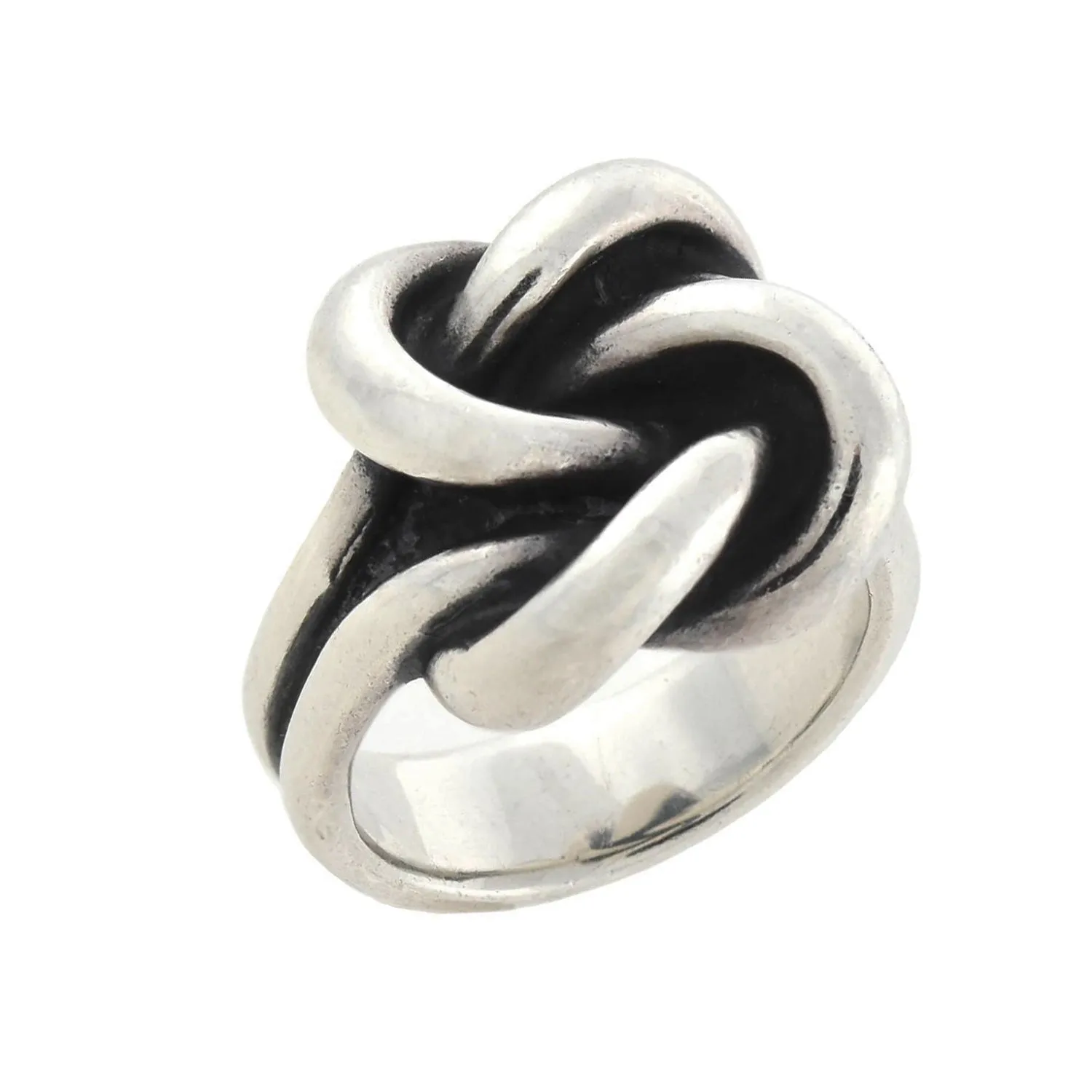 Vintage James Avery Large Sterling Silver Love Knot Ring