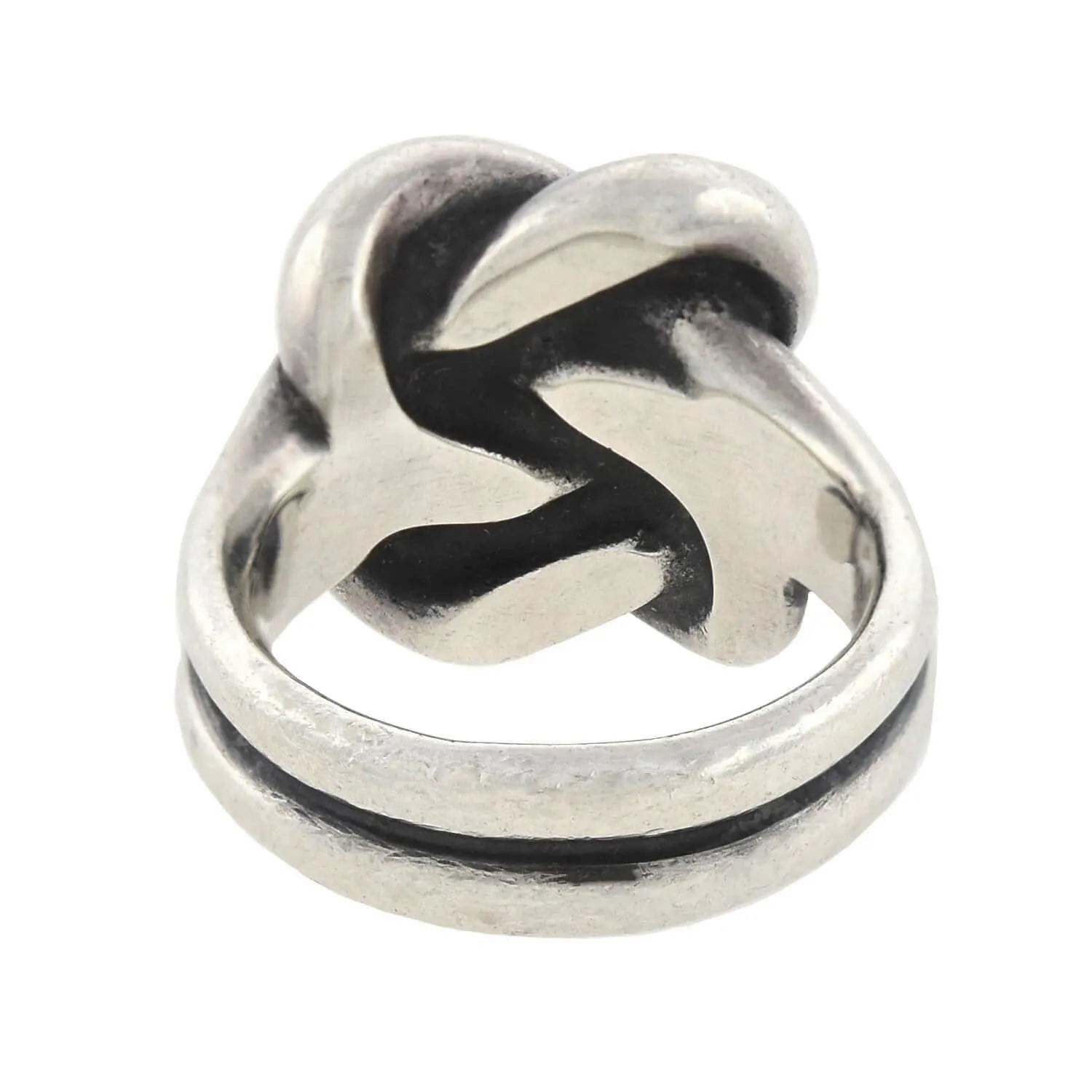 Vintage James Avery Large Sterling Silver Love Knot Ring