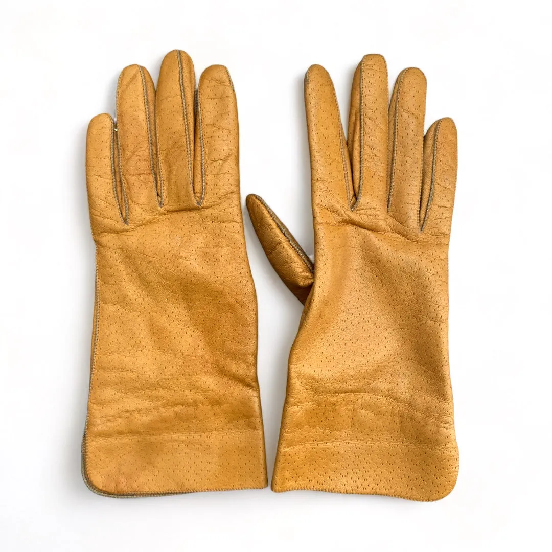 Vintage Leather Gloves