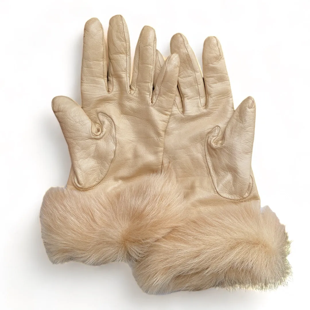 Vintage Leather Gloves