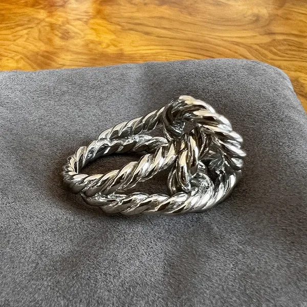 Vintage Rope Twist Knot Ring