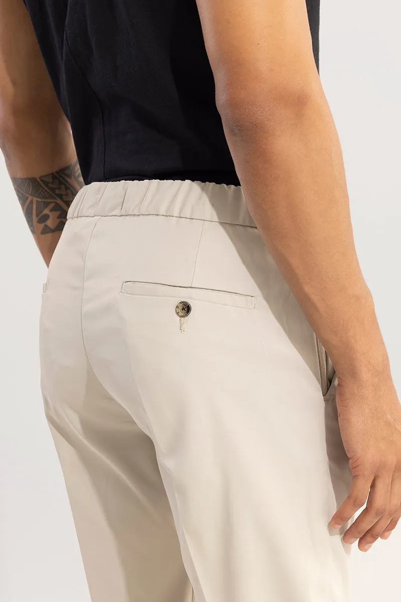 VogueVista Beige Chinos