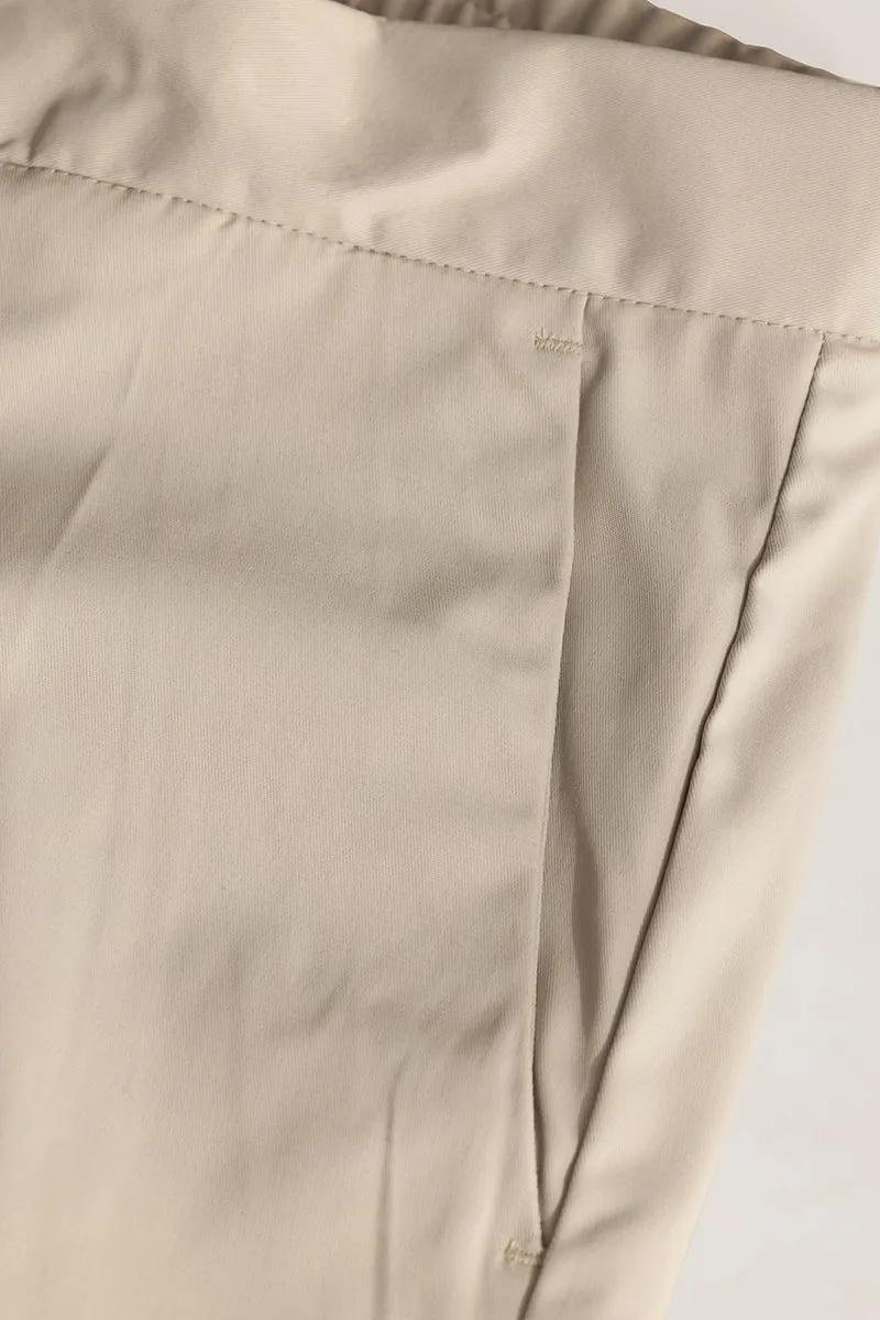 VogueVista Beige Chinos