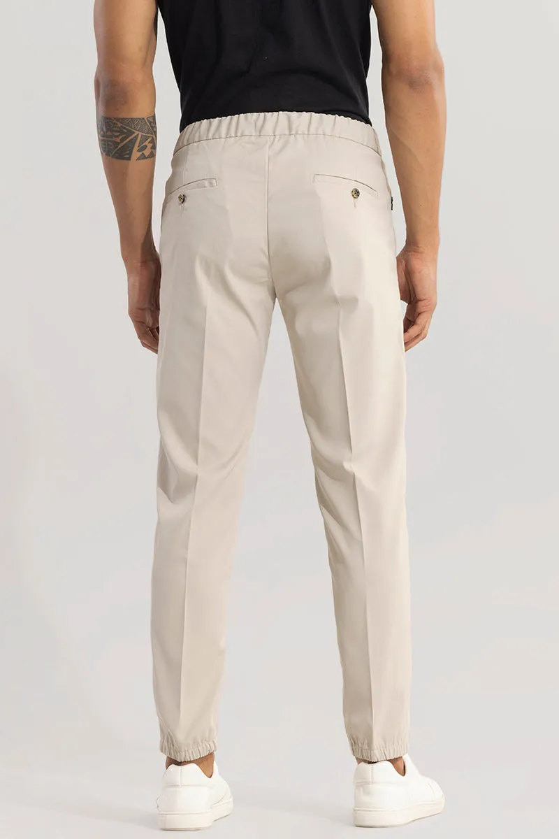 VogueVista Beige Chinos