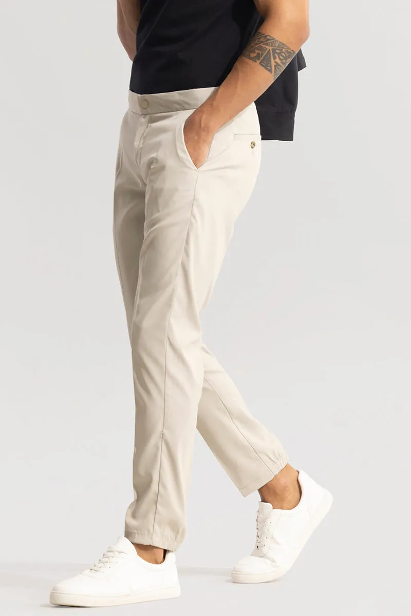 VogueVista Beige Chinos