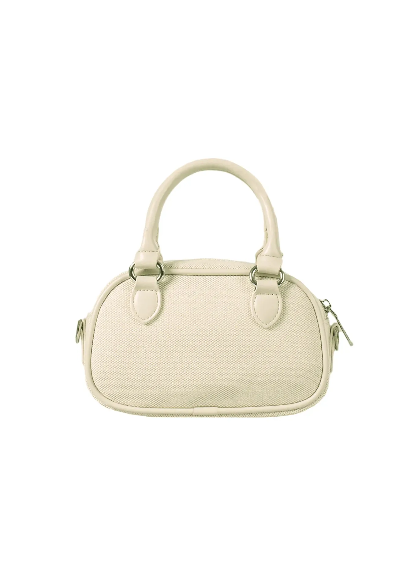 VOIR CLEO Mini Top Handle Satchel Canvas Bag