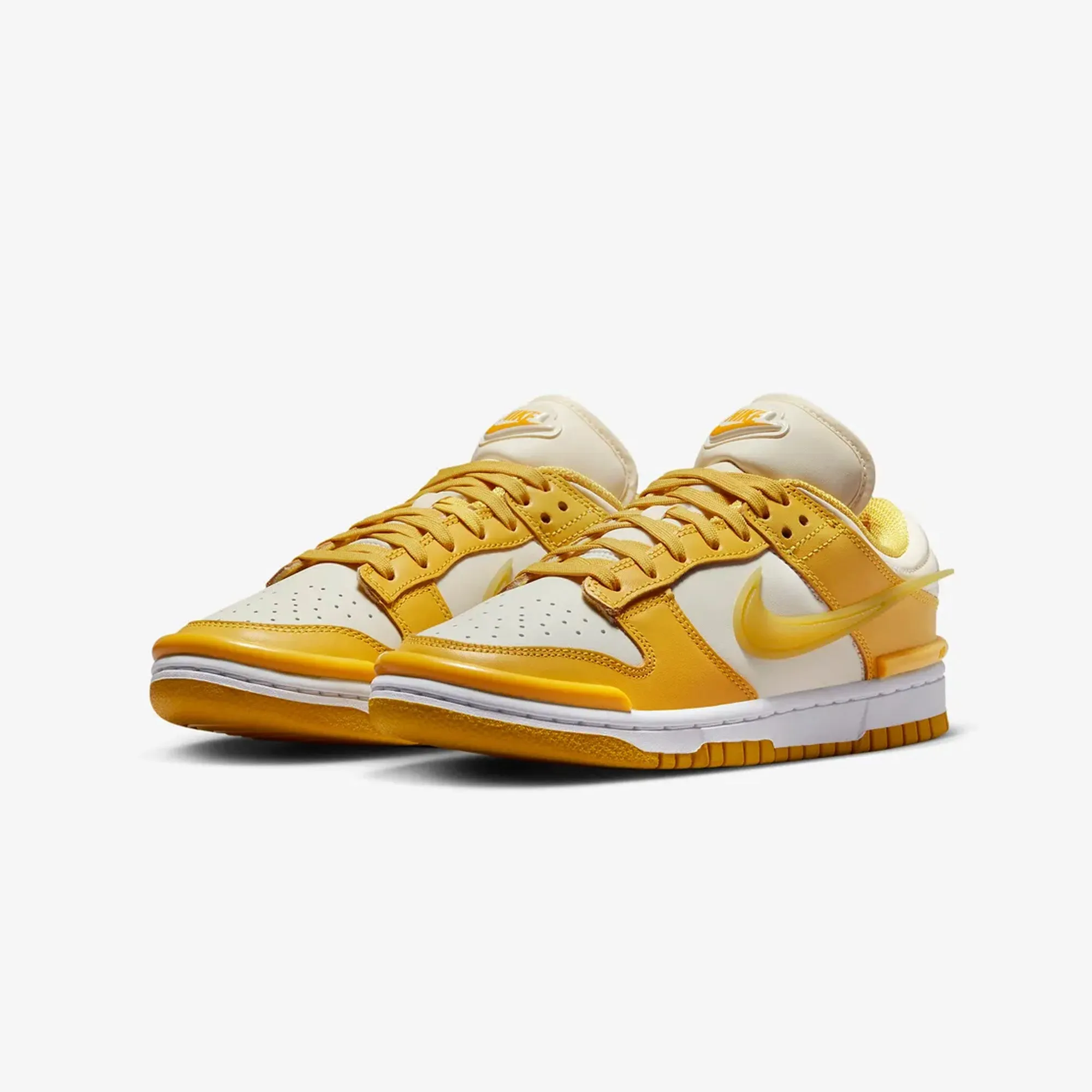 WMN'S DUNK LOW TWIST 'SAIL/VIVID SULFUR-WHITE'