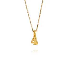 Zoe Lucky Number 4 Gold Necklace